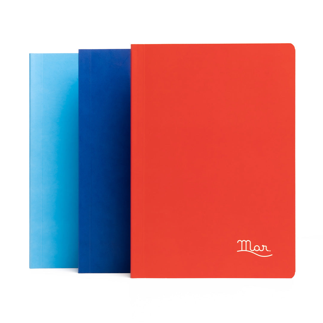 Kit 3 Journals (Cadernos com Capa Flexível)