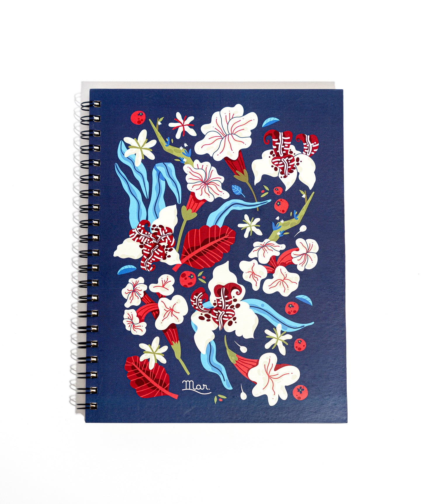 Caderno Universitário Onda Floral